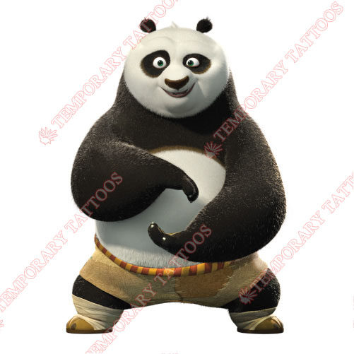 Kung Fu Panda Customize Temporary Tattoos Stickers NO.3367